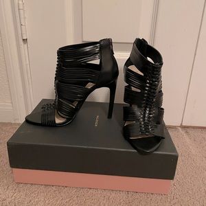 BCBGeneration caged stiletto heel